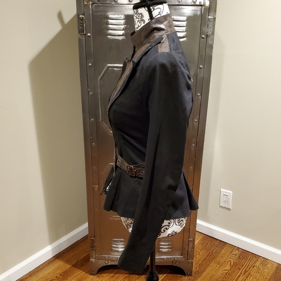 SOLD Lip Service Step in Time Steampunk Jacket - Picture 5 of 5